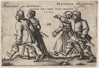 KG 00652
<br/>
Januari en februari (boerenbruiloft/ de maanden)
<br/>
<em>Beham, Hans Sebald (1500 - 1550)</em>